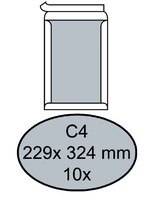 Quantore ENV BORDR C4 120GR ZK WT 10STKS
