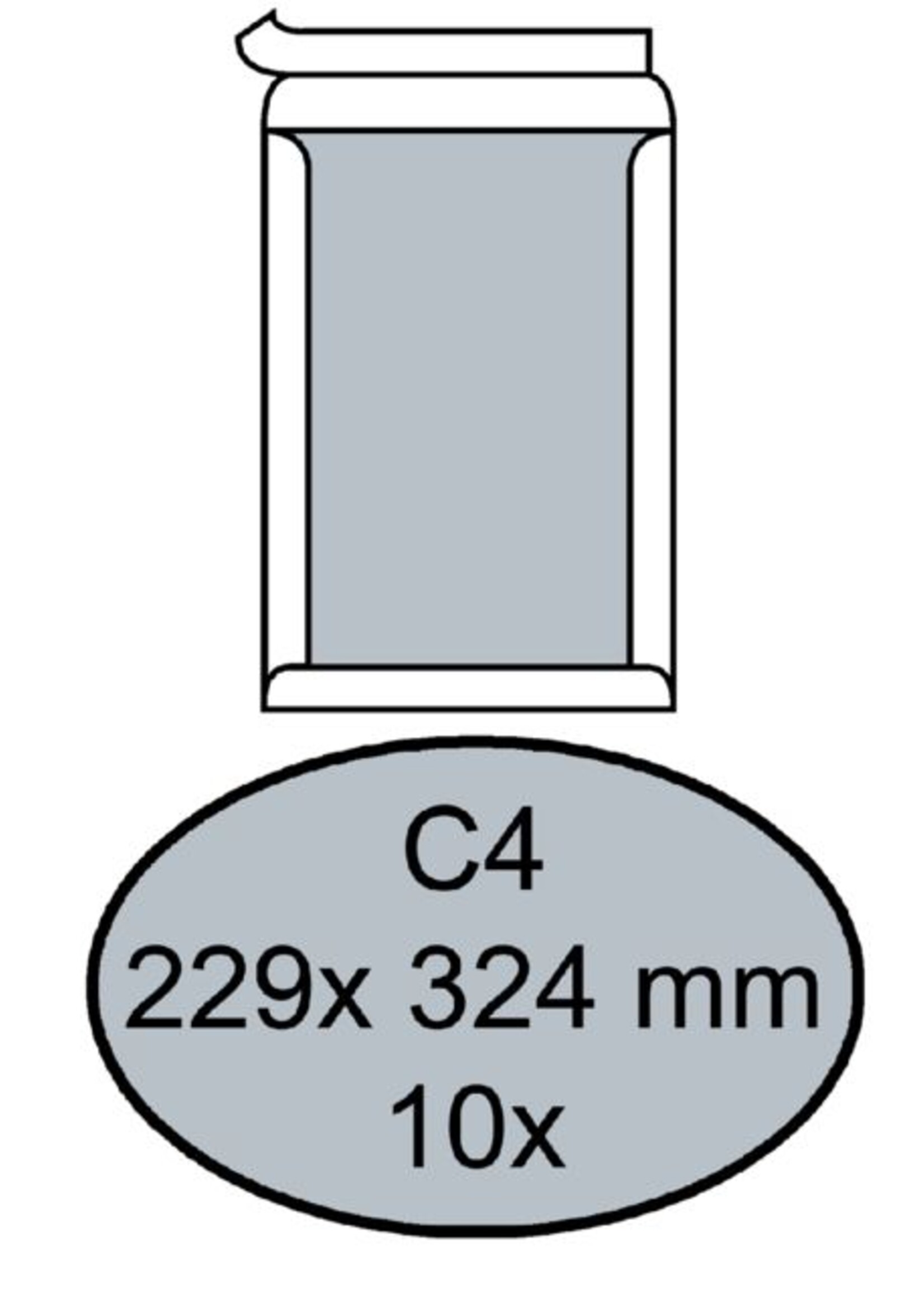 Quantore Quantore ENV BORDR C4 120GR ZK WT 10STKS