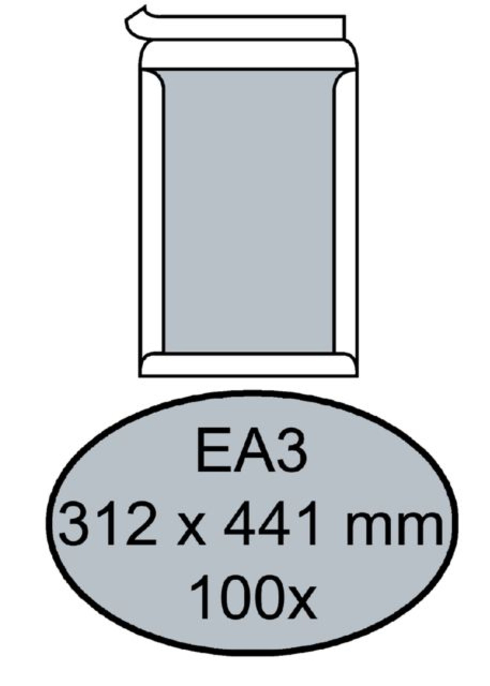 Quantore Quantore ENV BORDRUG EA3 ZK WT 100STKS