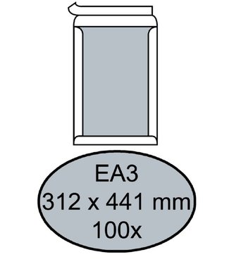 Quantore ENV BORDRUG EA3 ZK WT 100STKS