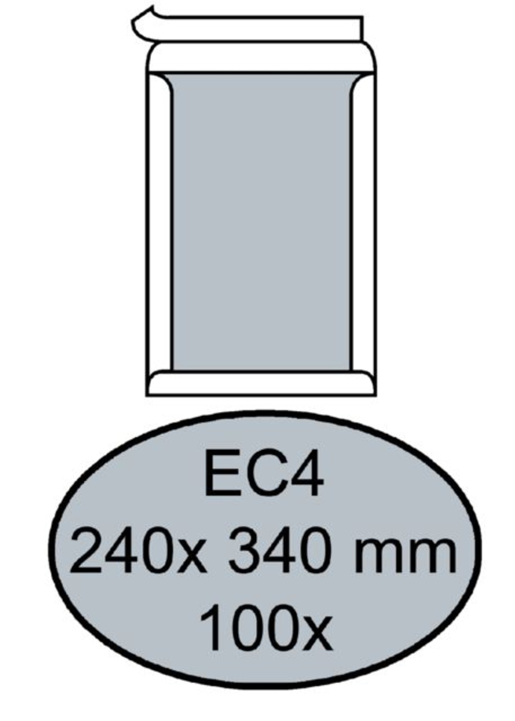 Quantore Quantore ENV BORDRUG EC4 ZK WT 100STKS