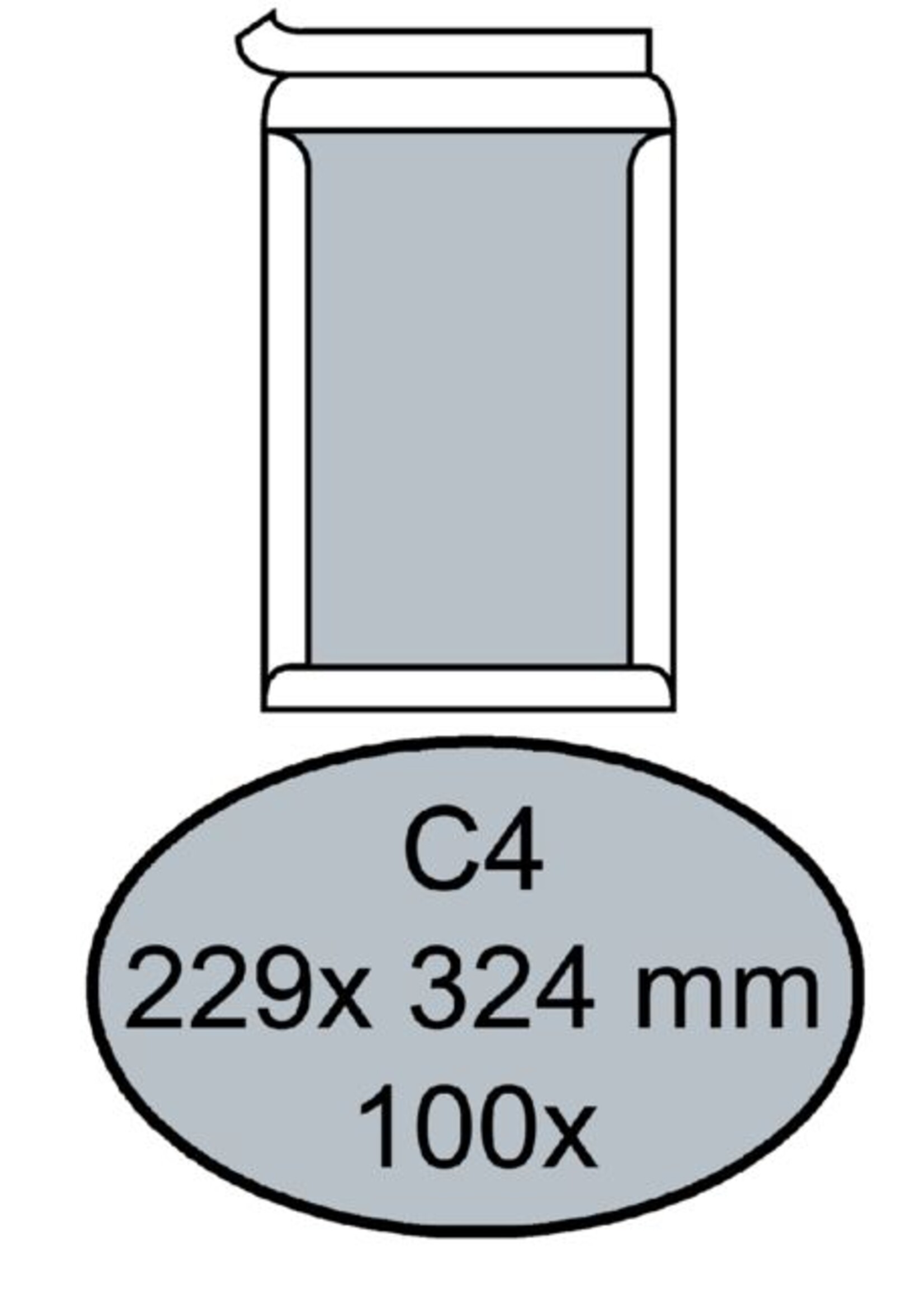 Quantore Quantore ENV BORDRUG C4 WT 100STKS