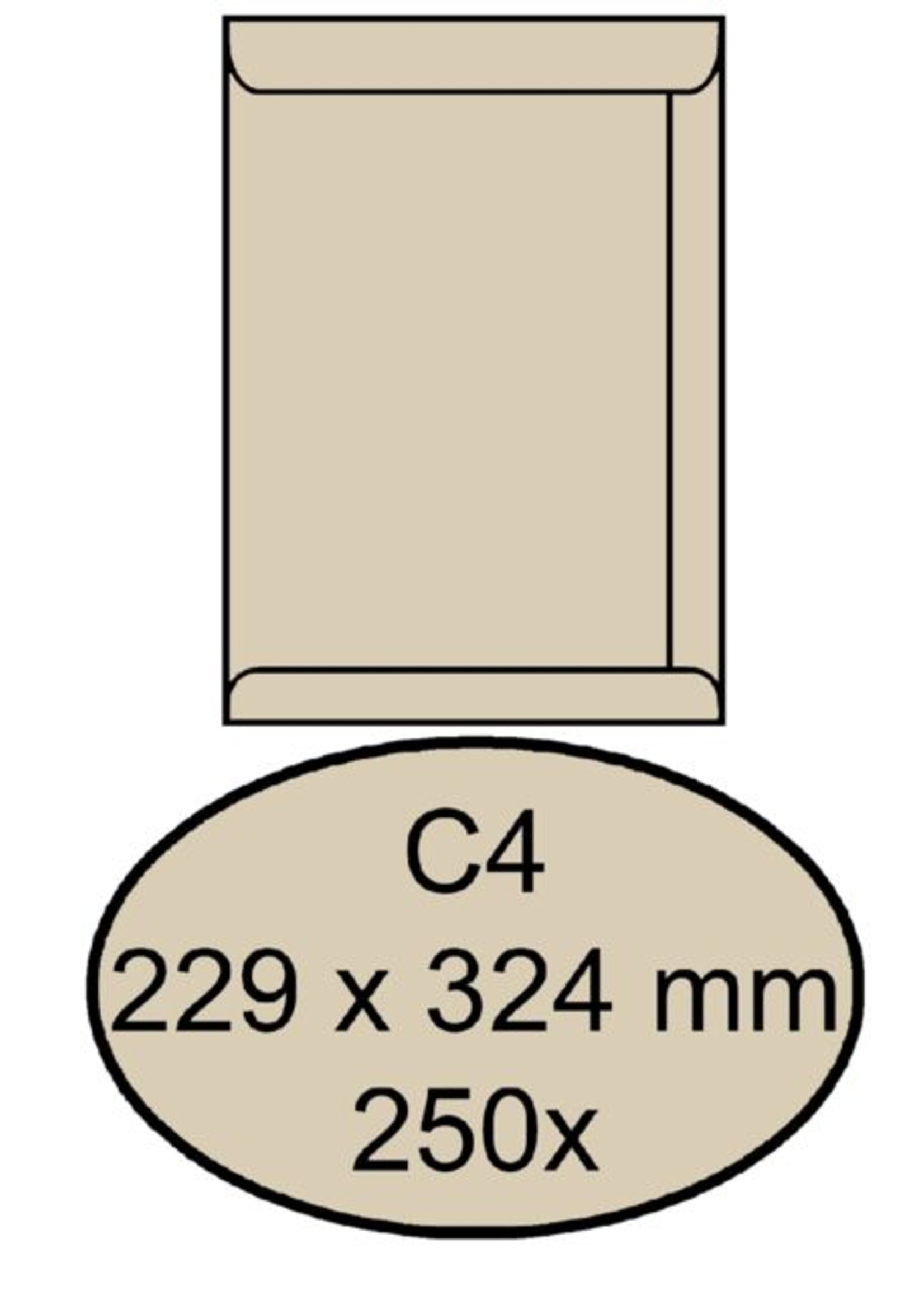 Quantore Quantore ENV AKTE C4 KRAFT CR 250STKS