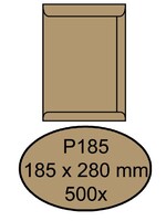 Quantore ENV AKTE P185 KRAFT BR 500STKS