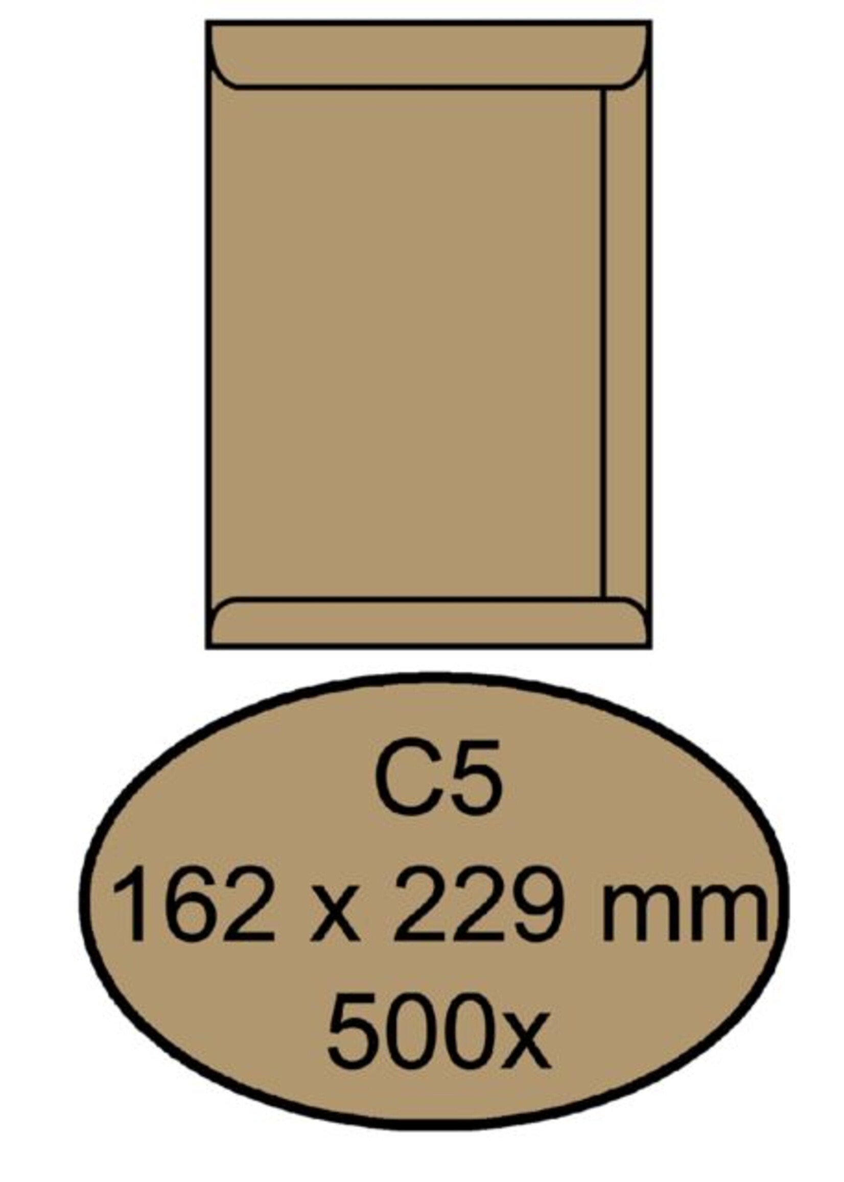 Quantore Quantore ENV AKTE C5 KRAFT BR 500STKS