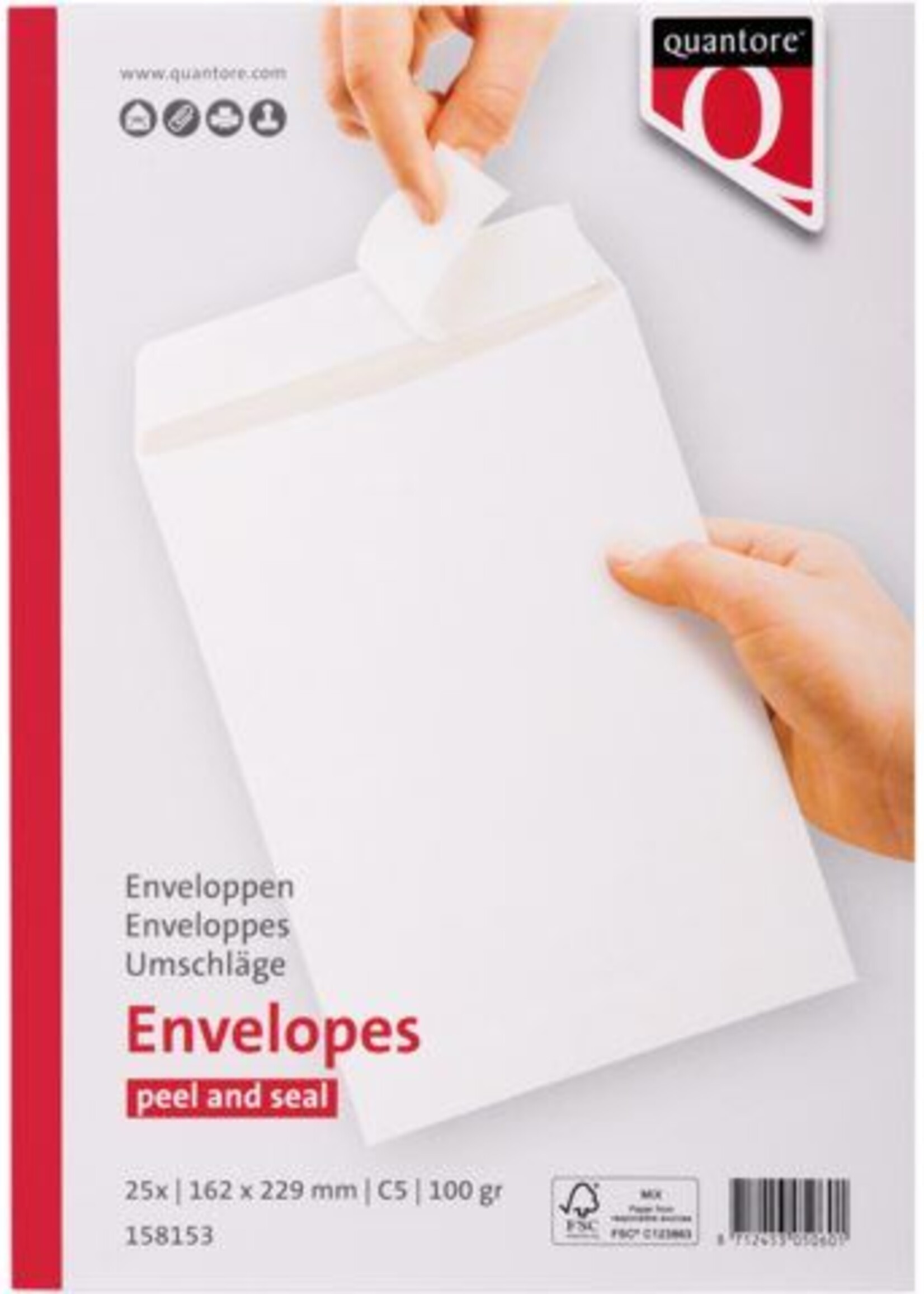 Quantore Quantore ENV AKTE C5 100GR ZK WT 25STKS