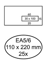 Quantore ENV VENSTER VR EA5/6 ZK 25STKS