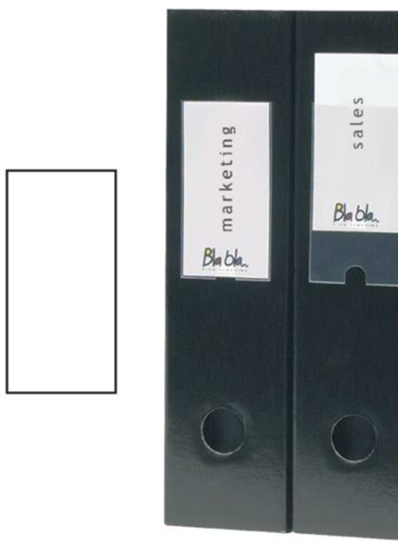 3L 3L ETIKETHOUDER 10340 PP 55X150MM ZELFKL 6STKS