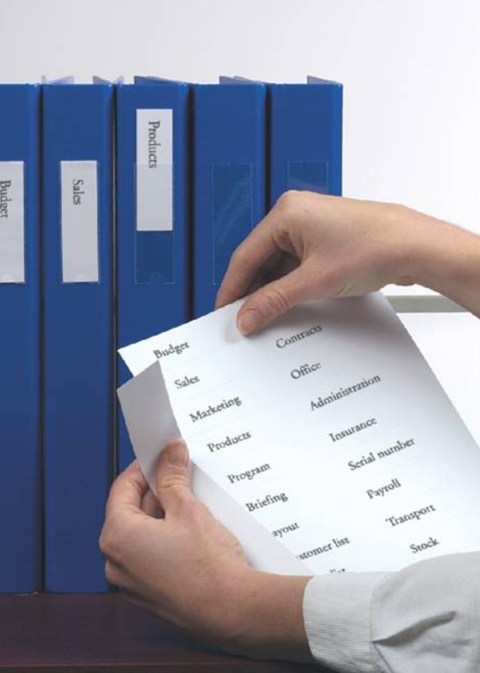 3L 3L ETIKETHOUDER 10305 PP 19X75MM ZELFKL 16STKS