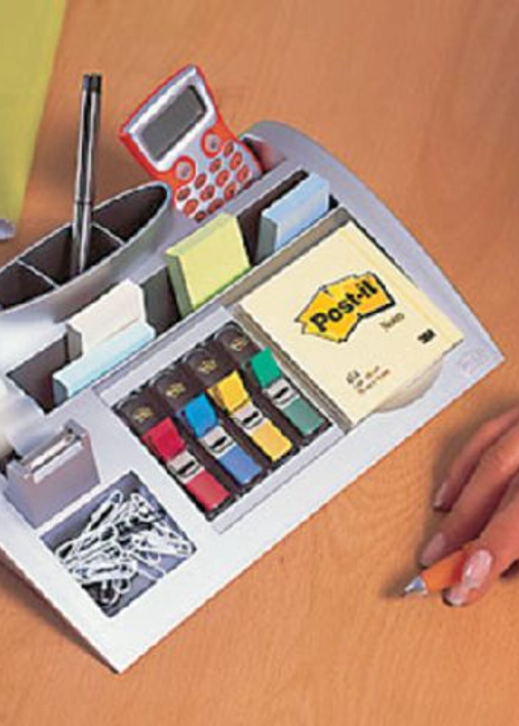 3M 3M BUREAU ORGANIZER C50 ZILVERGRIJS