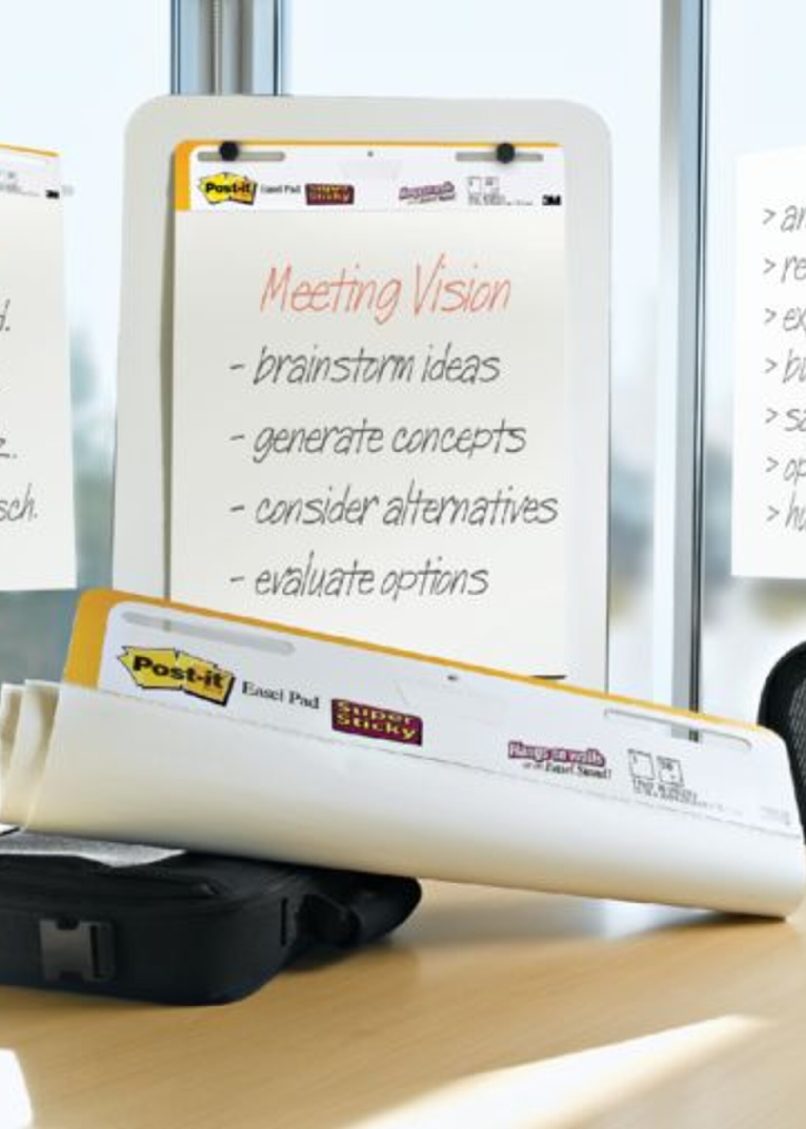 3M 3M MEETING CHART 559 BLK 2STKS