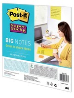 3M SCRUM BIG NOTES 27.9X27.9CM 30STKS