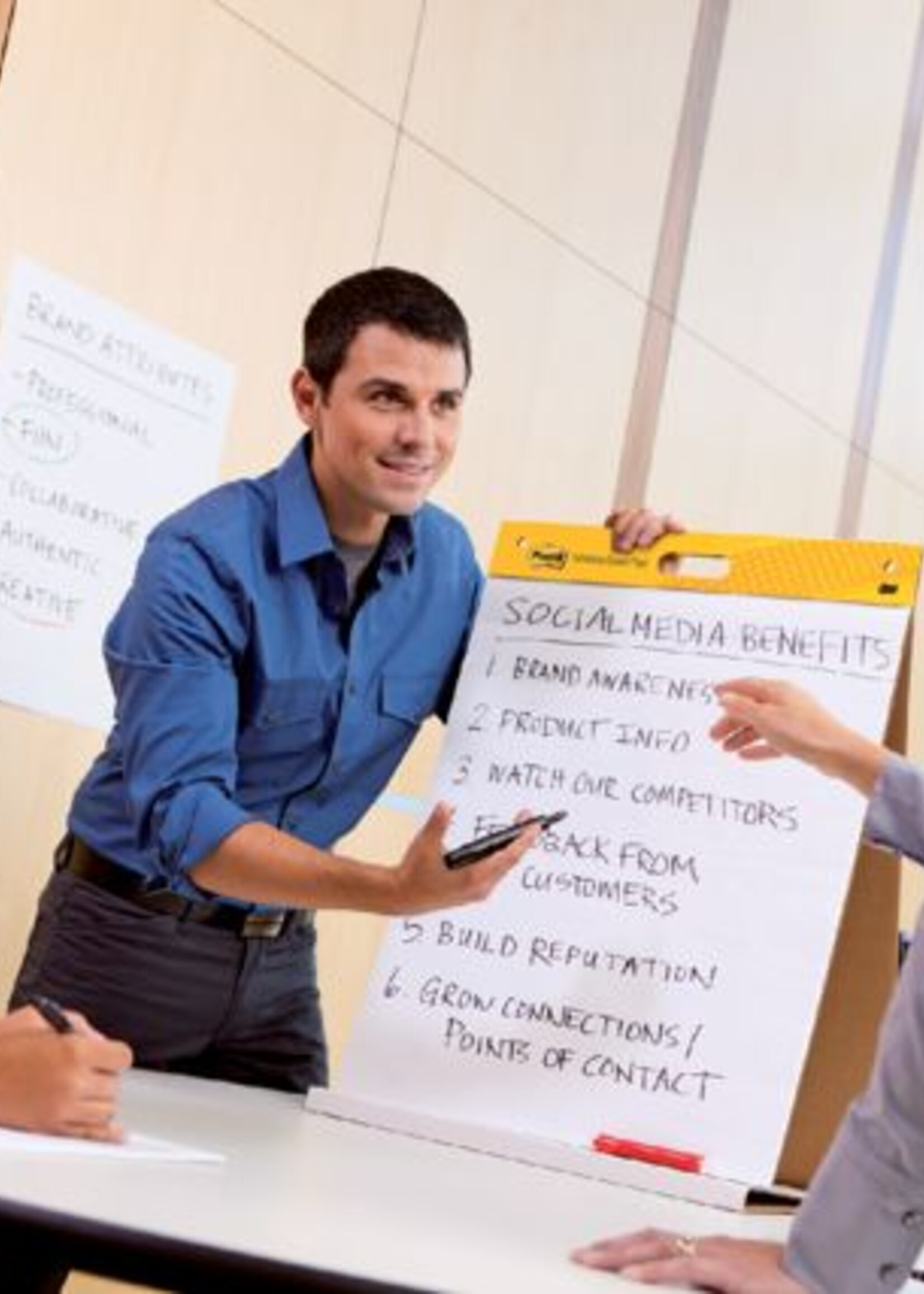 3M 3M MEETING CHART 563 BLK 20VEL