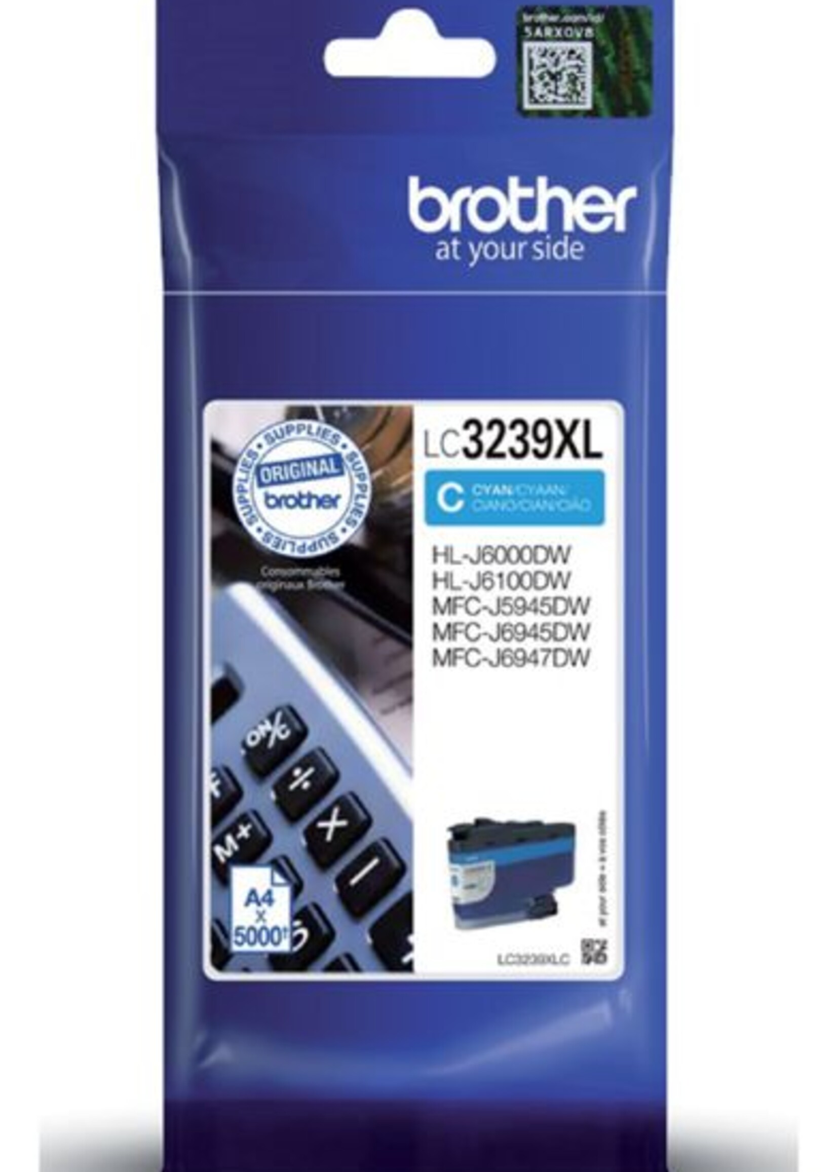 Brother Brother INKCARTRIDGE LC-3239XL BLAUW