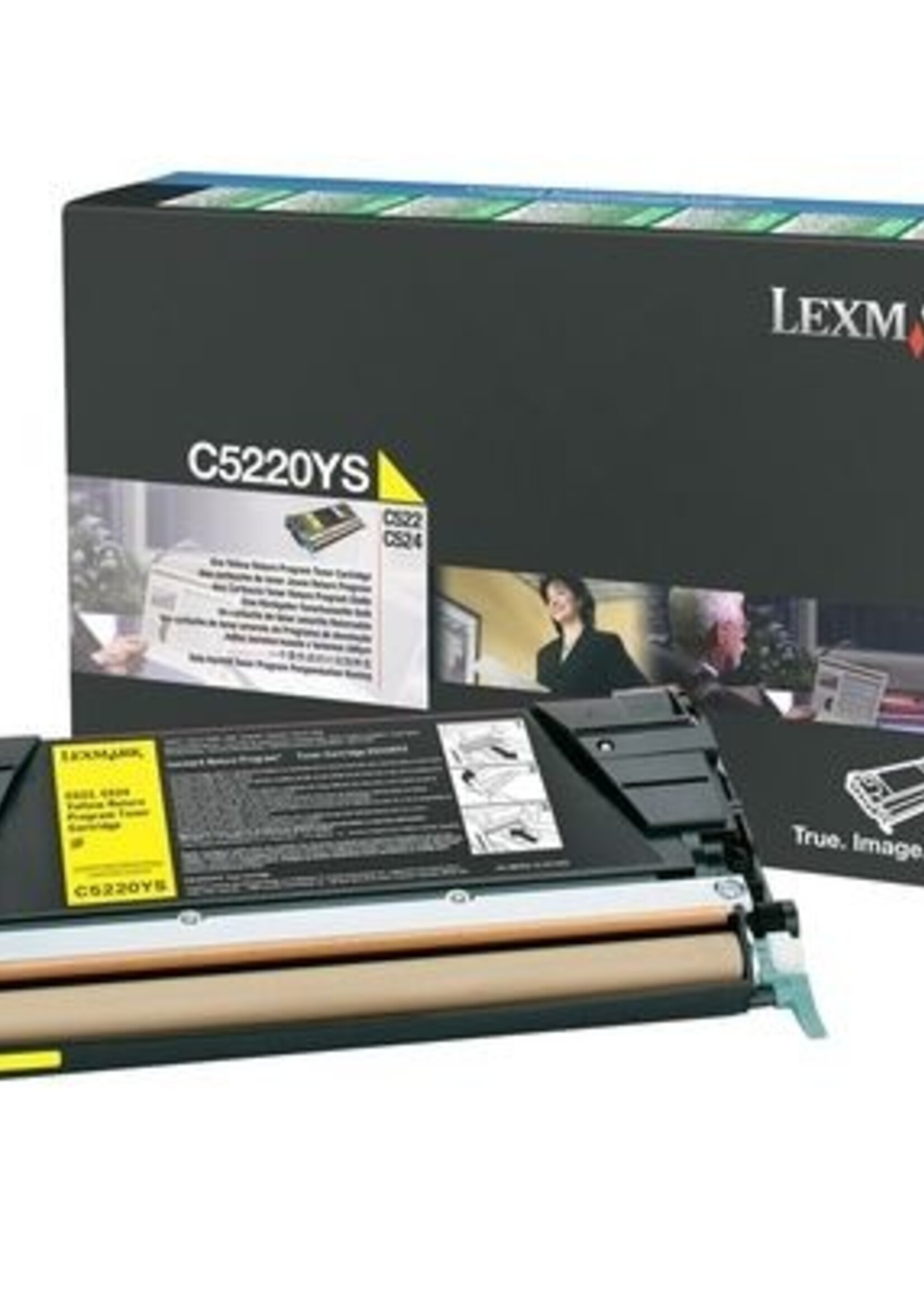Lexmark Lexmark C5220YS TONER GEEL