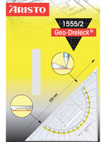 Aristo GEODRIEHOEK 1555/2 225MM MET GREEP