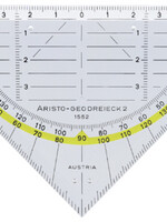 Aristo GEODRIEHOEK 1552 160MM TRANSP