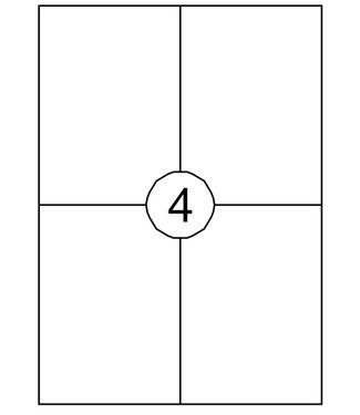 Quantore ETIKET 105X148MM 60STKS