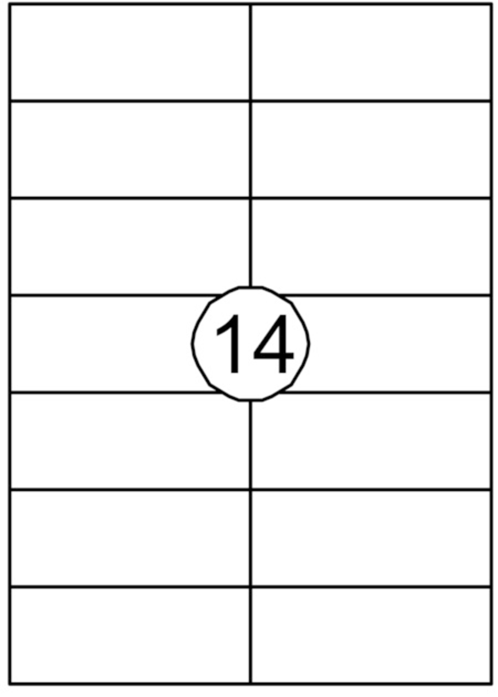 Quantore Quantore ETIKET  105X42.4MM 1400STKS
