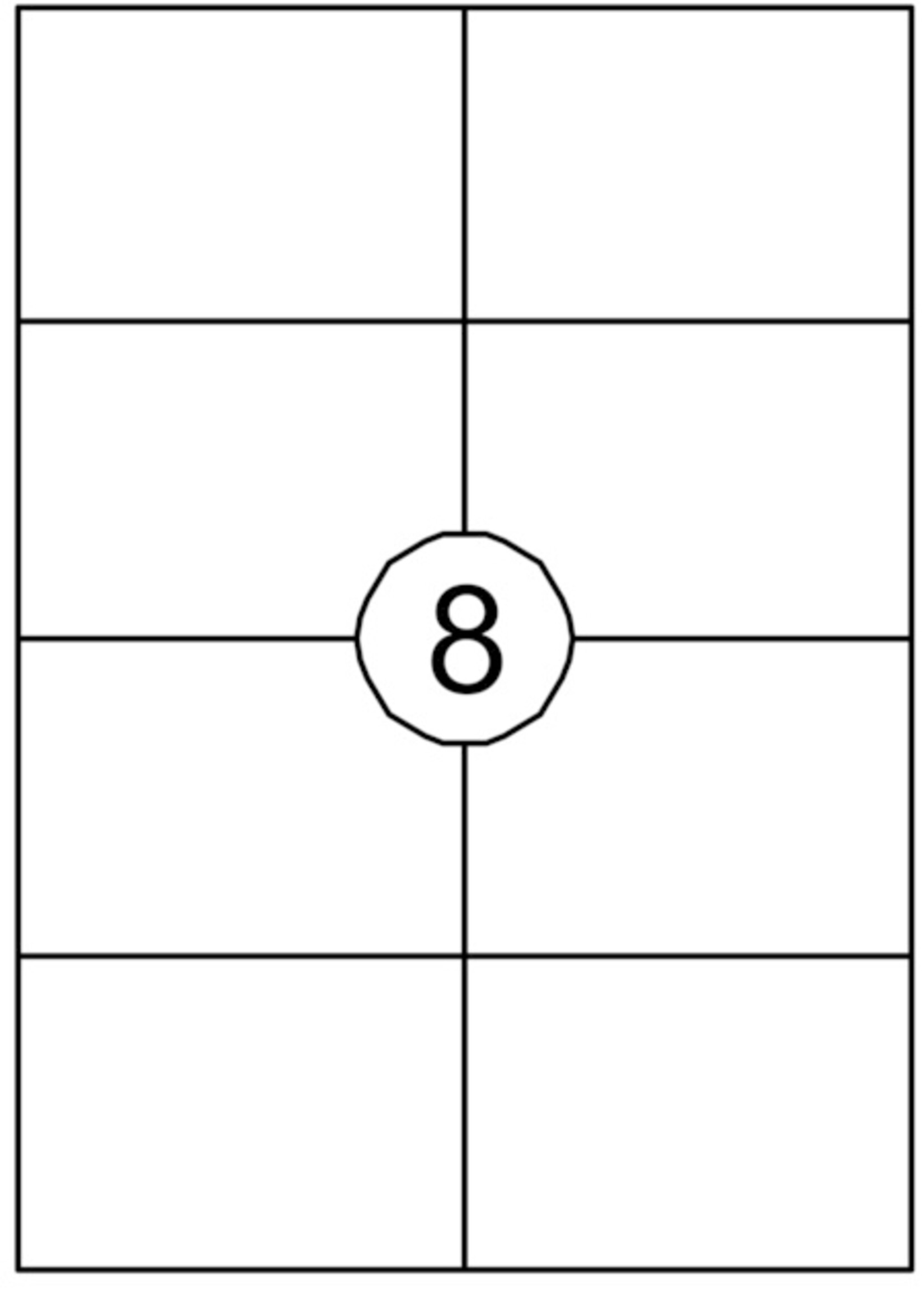 Quantore Quantore ETIKET  105X74MM 800STKS