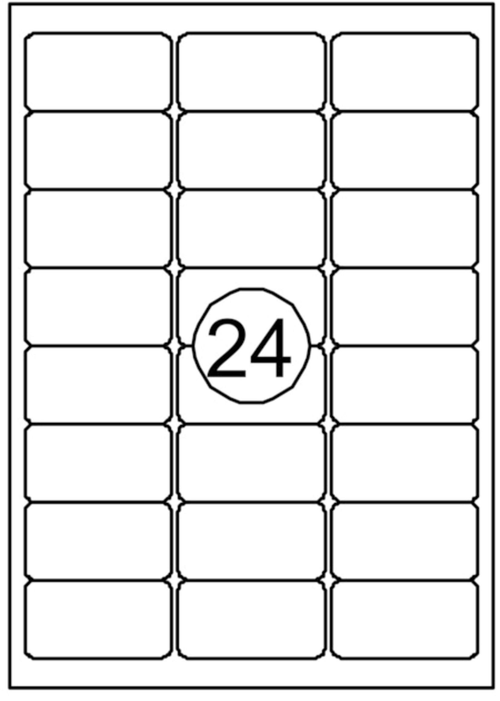 Quantore Quantore ETIKET  63.5X33.9MM 360STKS