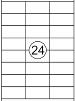 Quantore ETIKET  70X35MM 2400STKS