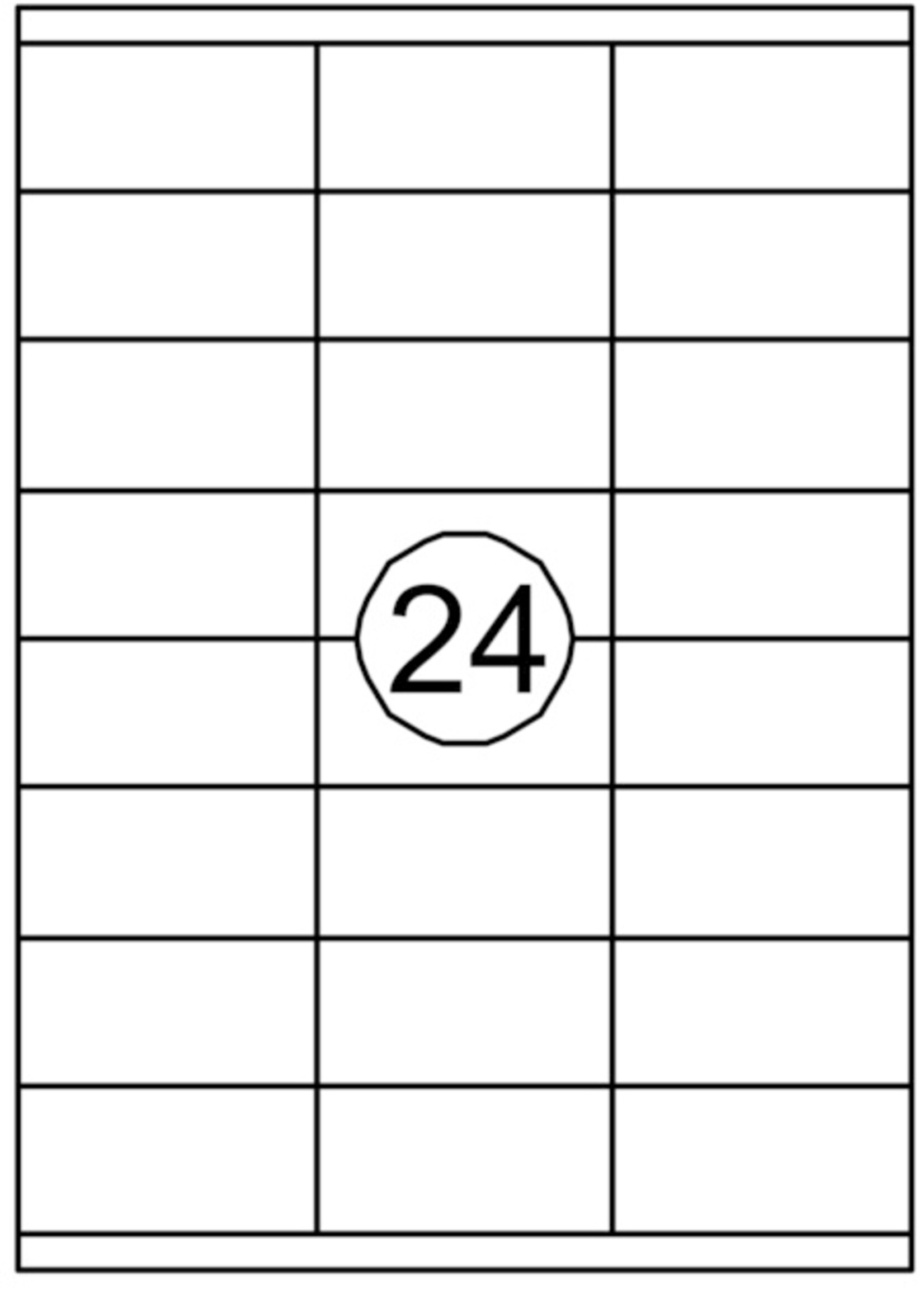 Quantore Quantore ETIKET  70X35MM 2400STKS