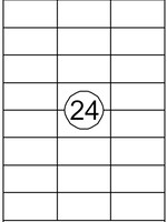 Quantore ETIKET  70X36MM 2400STKS