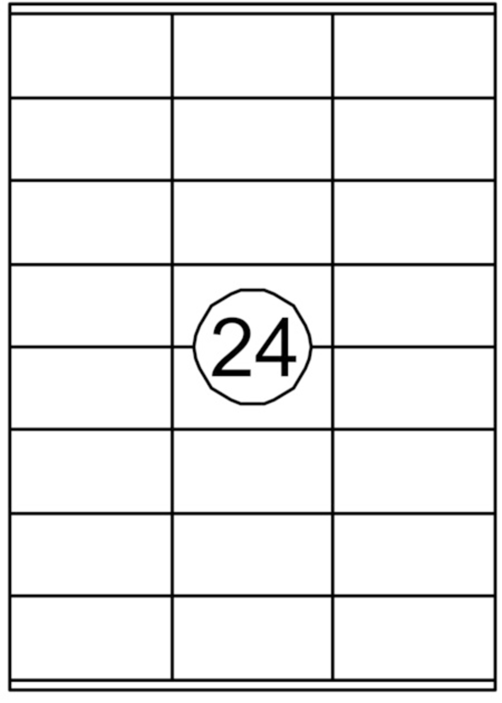 Quantore Quantore ETIKET  70X36MM 2400STKS