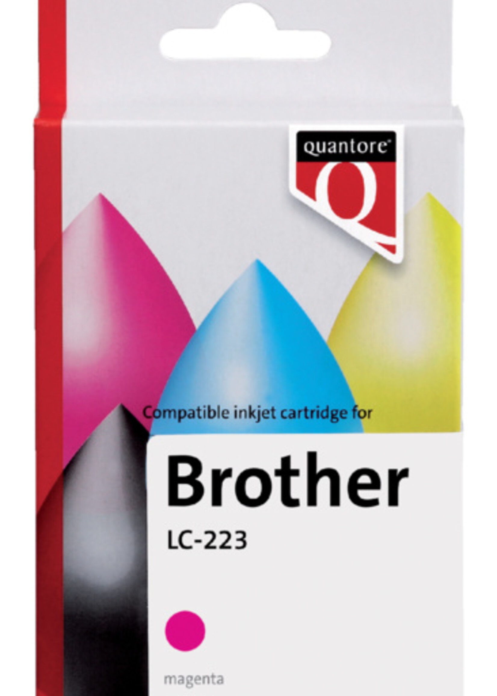 Quantore Quantore INKTCARTRIDGE BRO LC-223 RD
