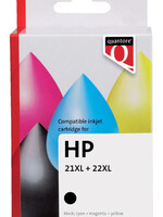 Quantore INKTCARTRIDGE HP 21XL/22XL ZW/KL