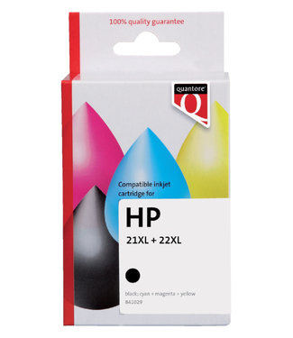 Quantore INKTCARTRIDGE HP 21XL/22XL ZW/KL