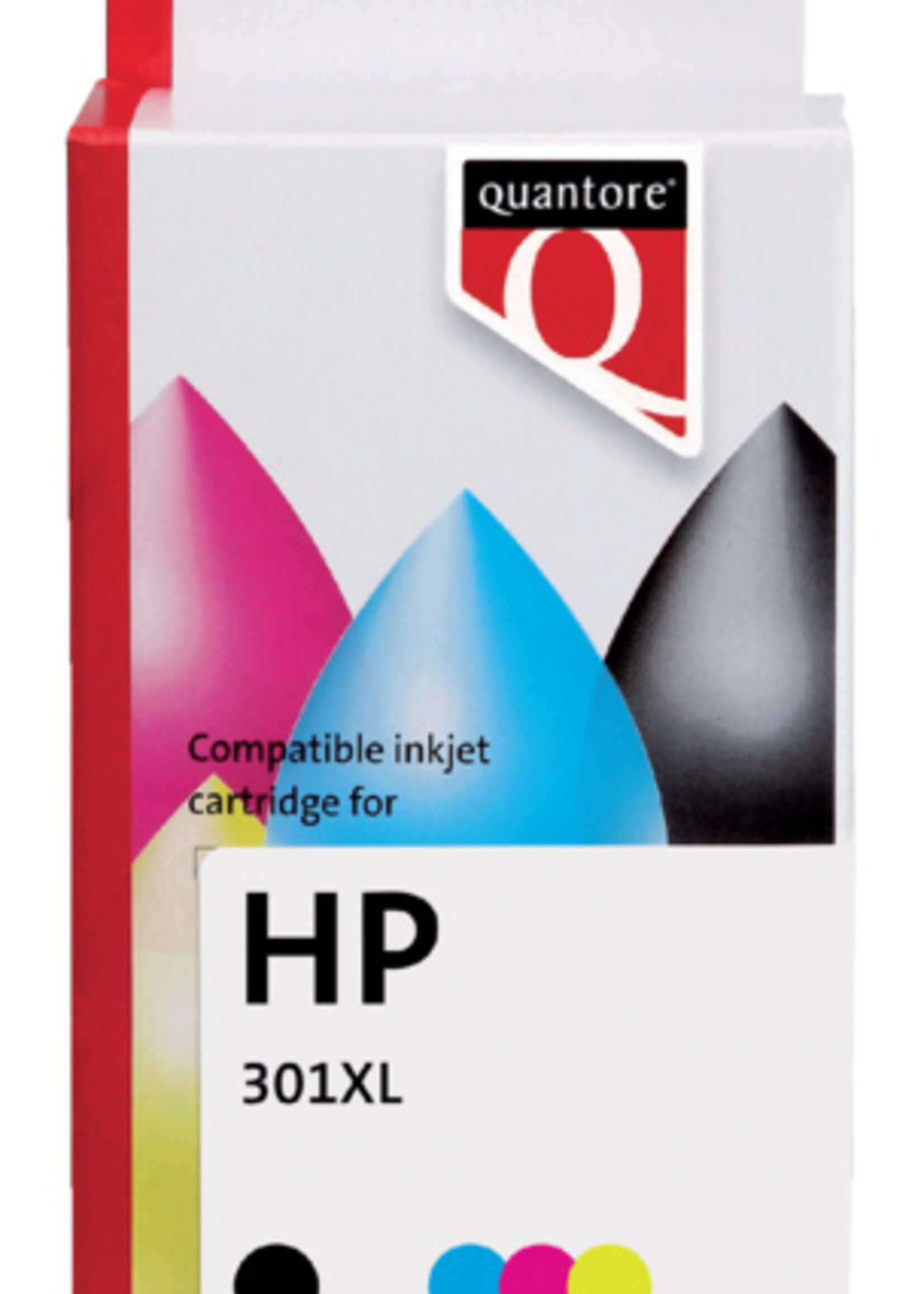 Quantore Quantore INKTCARTRIDGE HP 301XL - CH564EE HC KL