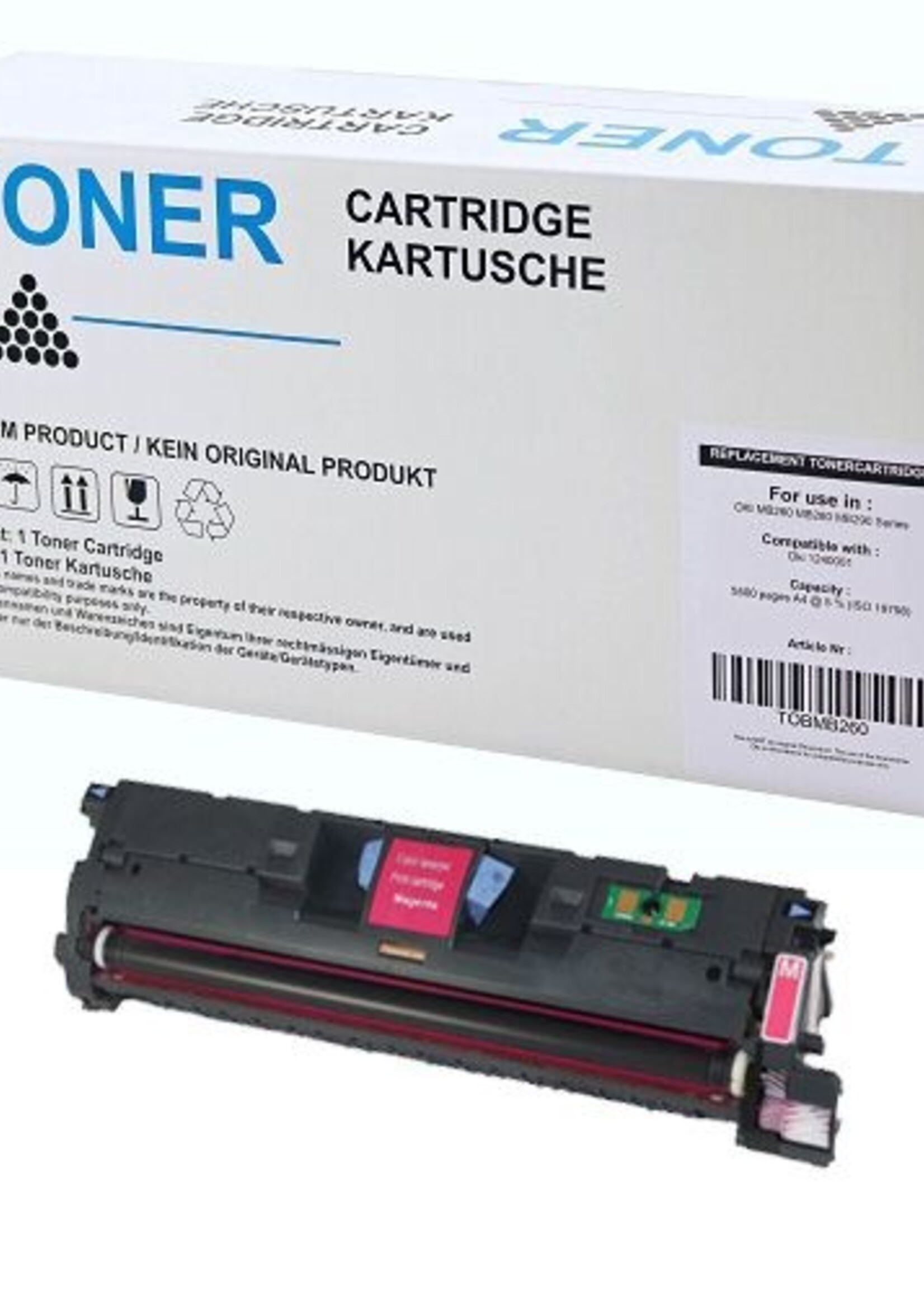 Huismerk Huismerk TONERCARTRIDE HP 122A Q3963A RD