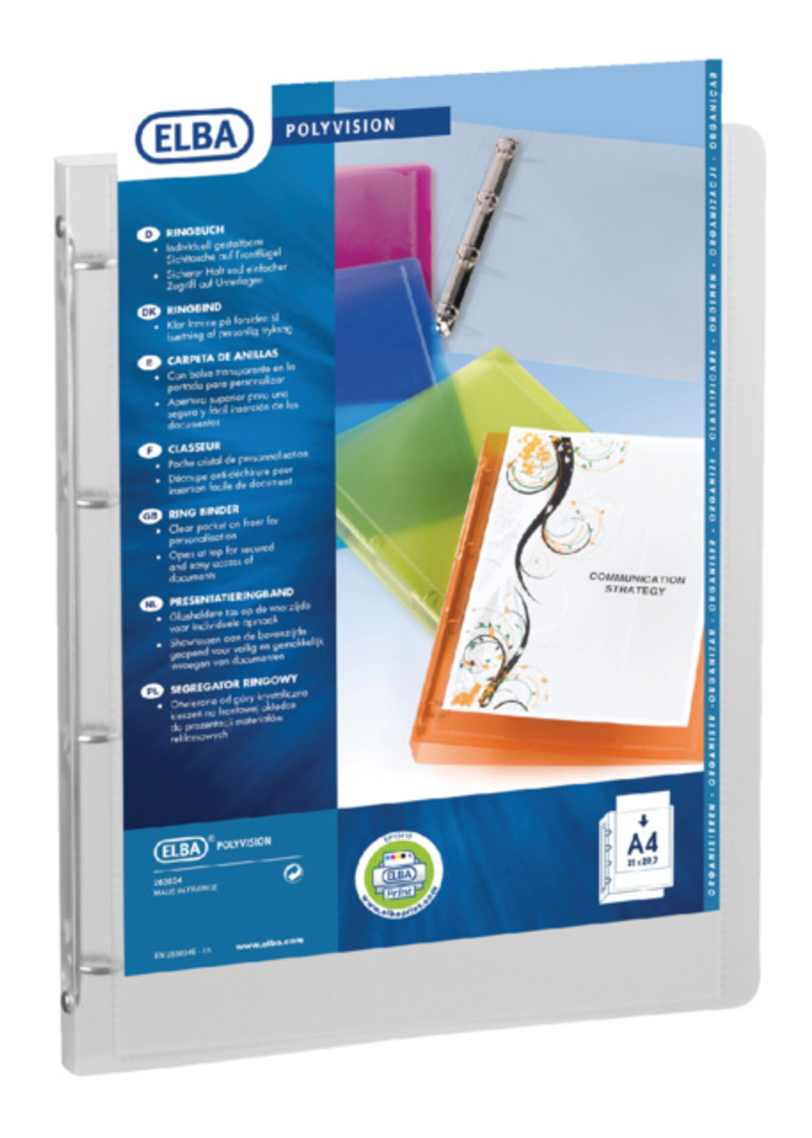 Elba Elba RINGBAND A4 4R 30MM TR