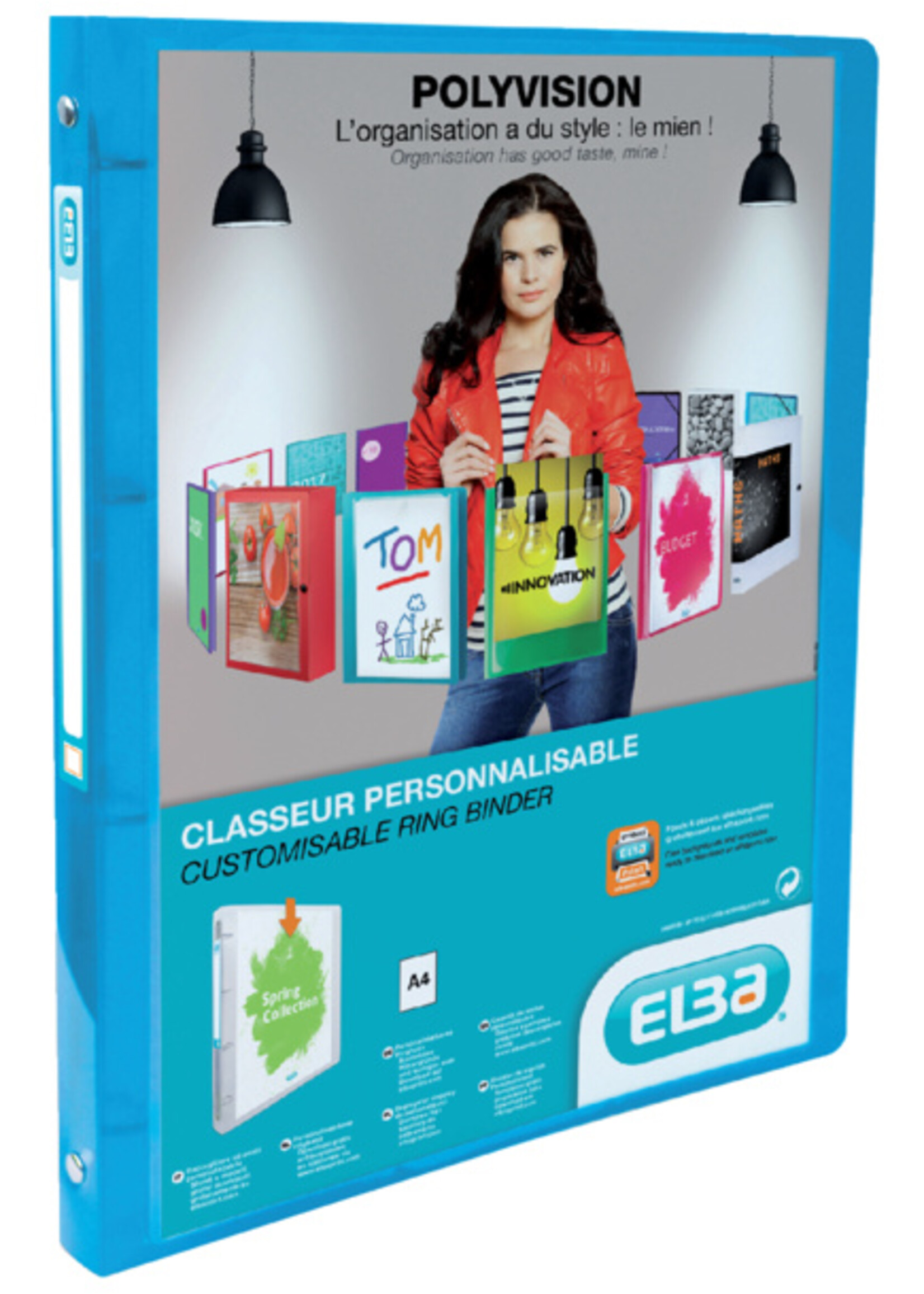 Elba Elba RINGBAND A4 4R 20MM BL