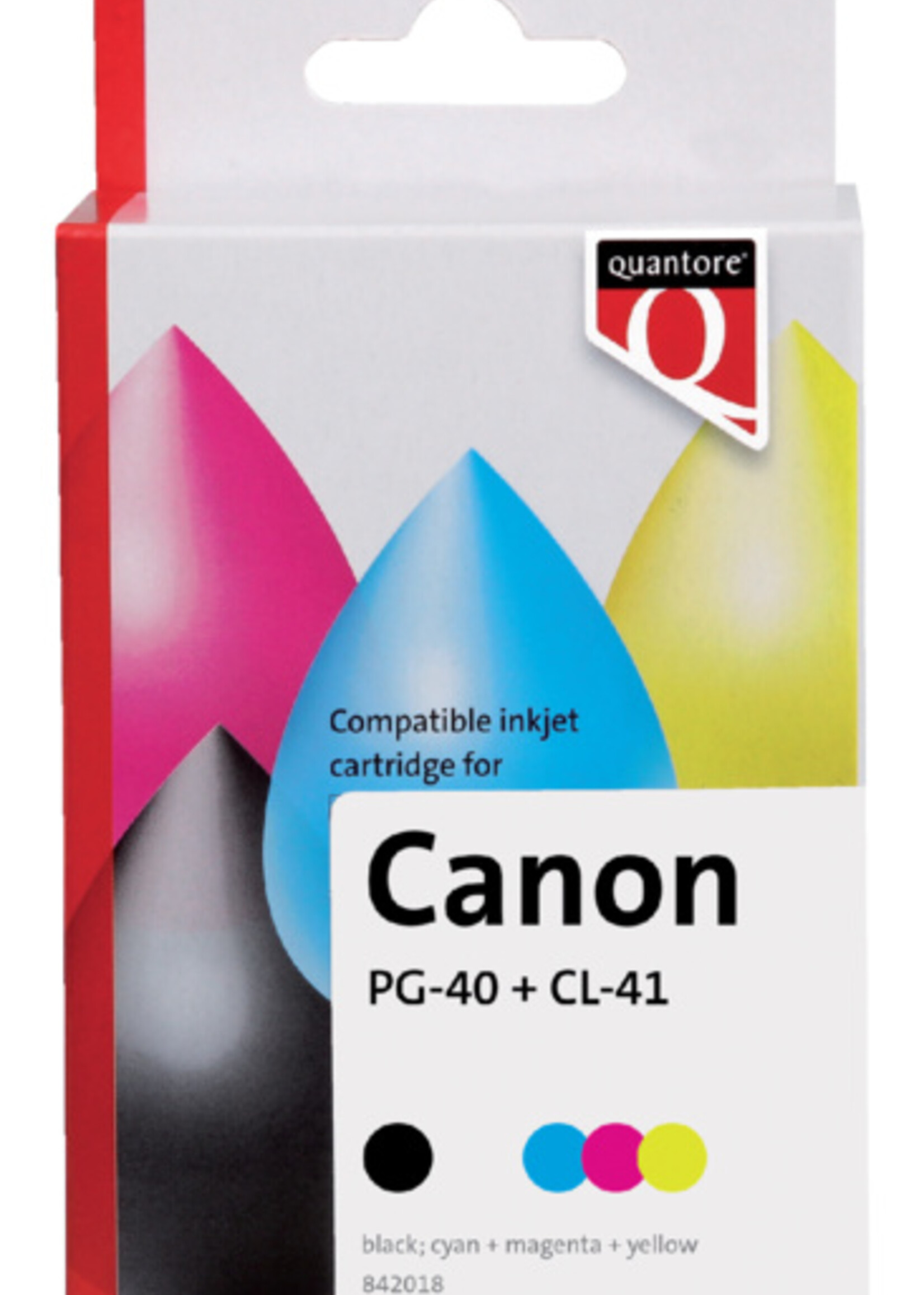 Quantore Quantore INKTCARTRIDGE CAN PG-40/CL-41 2STKS