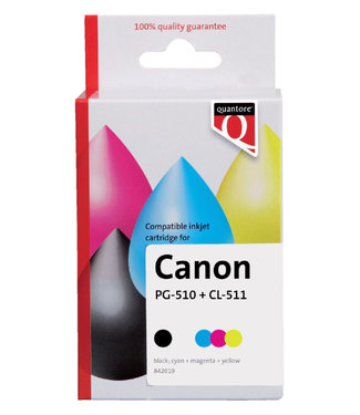 Quantore INKCARTRIDGE CAN PG-510/CL-511