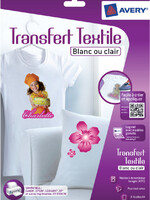 Avery T-SHIRT TRANSFERPAPIER C9405-8 A4 8VEL