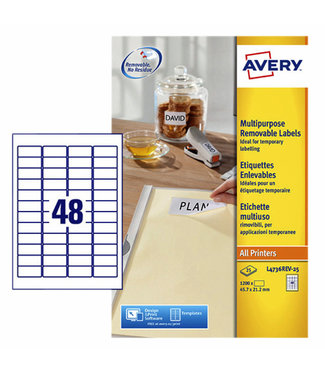 Avery ETIKET L4732REV 35.6X16.9