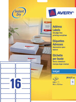 Avery ETIKET J8162-40 99.1X33.9