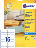 Avery ETIKET J8562-25 99.1X33.9