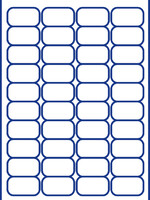 Avery ETIKET J8654-25 45.7X25.4