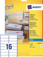 Avery ETIKET J8162-10 99.1X33.9