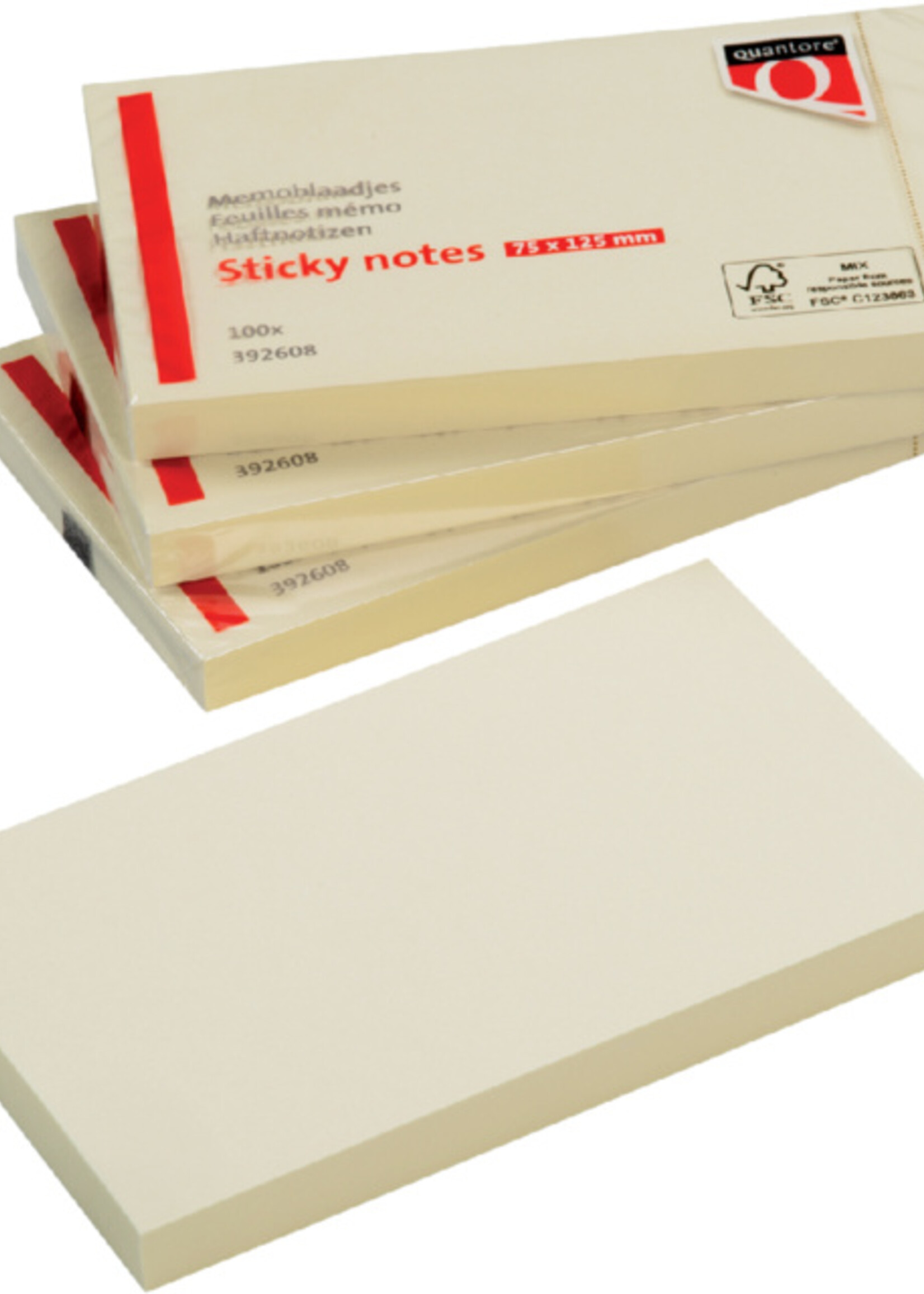 Quantore Quantore MEMOBLOK 75X125 GL