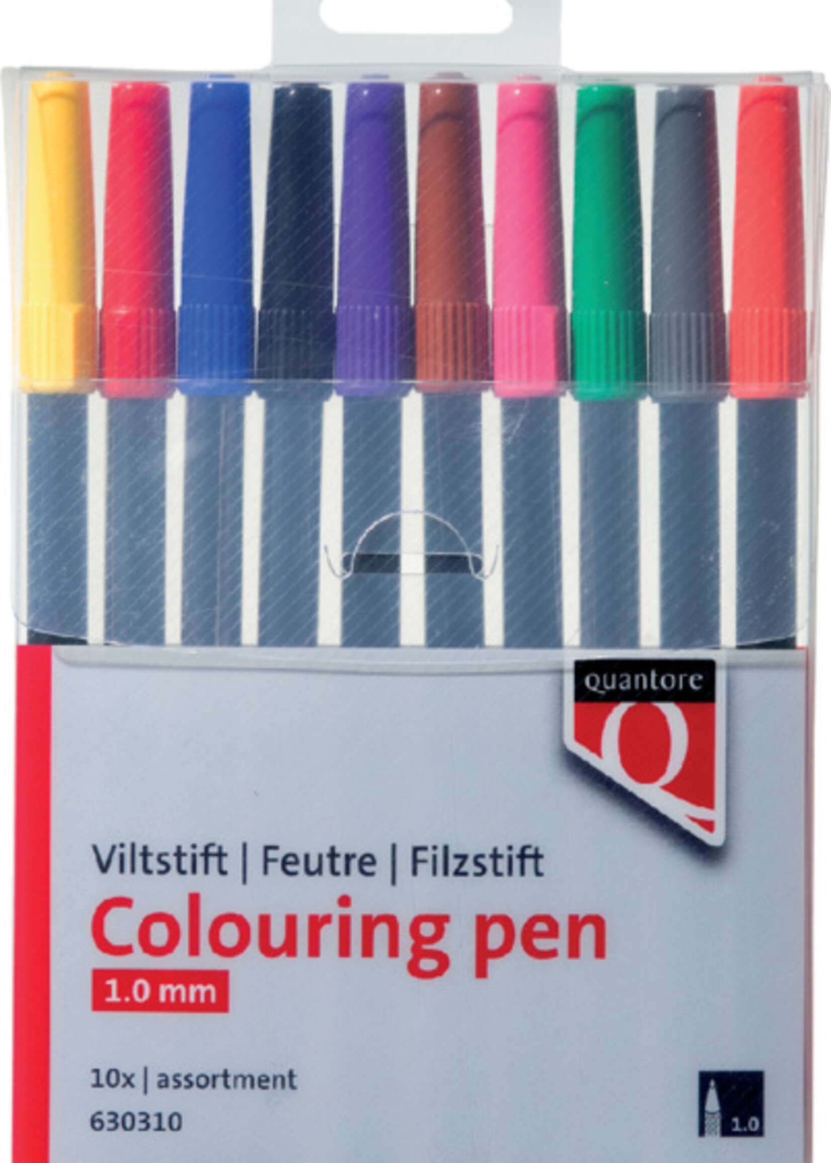 Quantore Quantore VILTSTIFT ASSORTI 10STKS