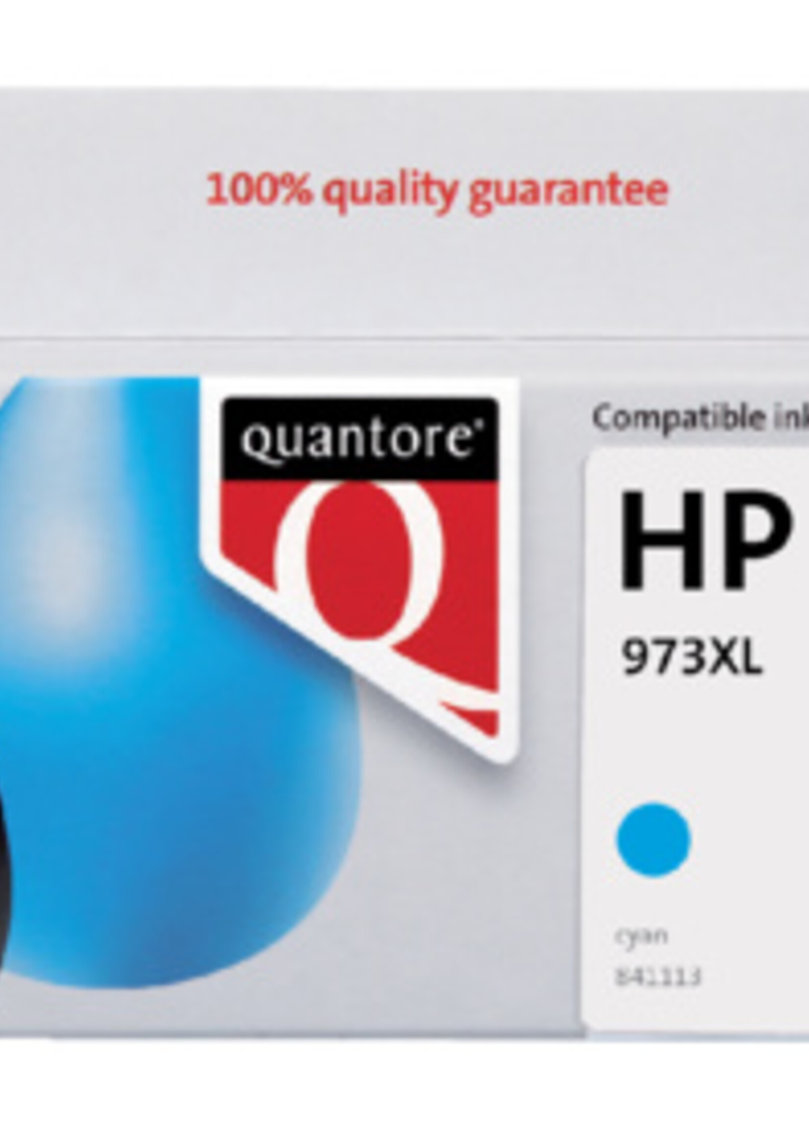Quantore Quantore INKTCARTRIDGE HP 973X - F6T81AE BLAUW
