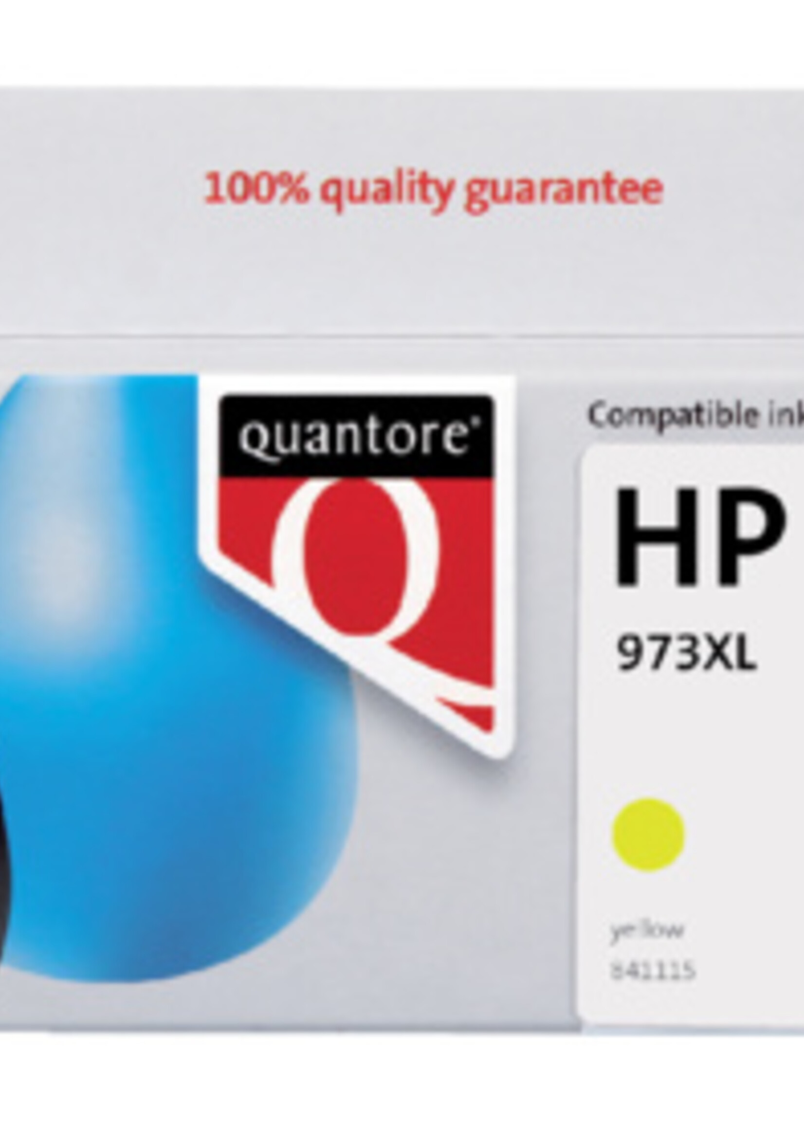 Quantore Quantore INKTCARTRIDGE HP 973X - F6T83AE GEEL