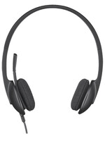 Logitech HEADSET H340 ON EAR ZWART