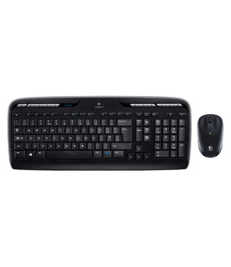 Logitech TOETSENBORD EN MUIS MK330 DRL QWERTY ZW